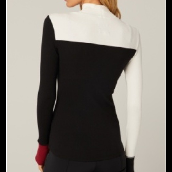 Alp N Rock-Fallon Mockneck Shirt-Black/Off-White - Picture 3 of 3